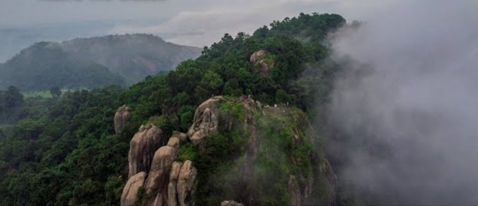 Gadrasini Hill near Belpahari with trekking trail and scenic forest views in Jhargram